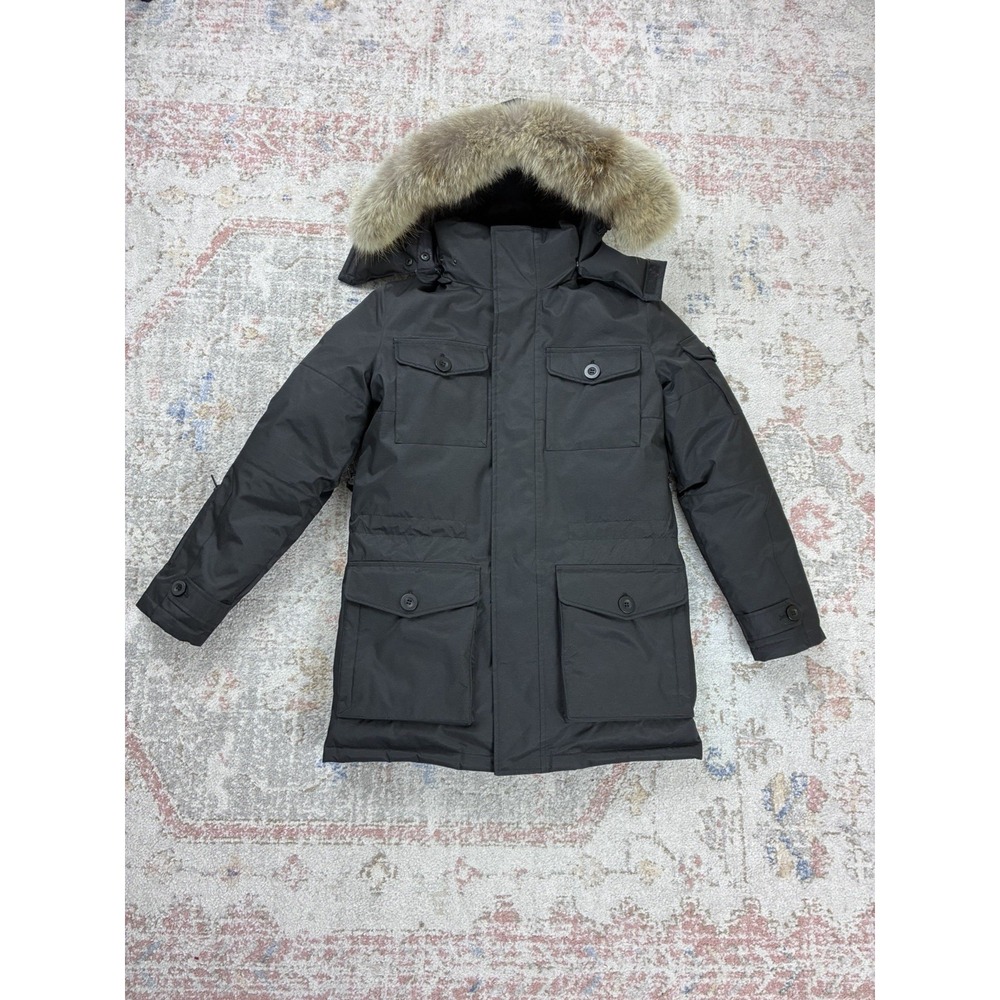 Triple F.A.T. Goose Eldridge Down Parka Jacket Black - Size S - NWOT